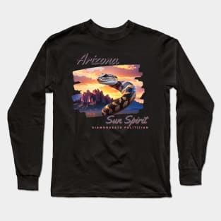 Arizona Sun Spirit Diamondback Politician Long Sleeve T-Shirt